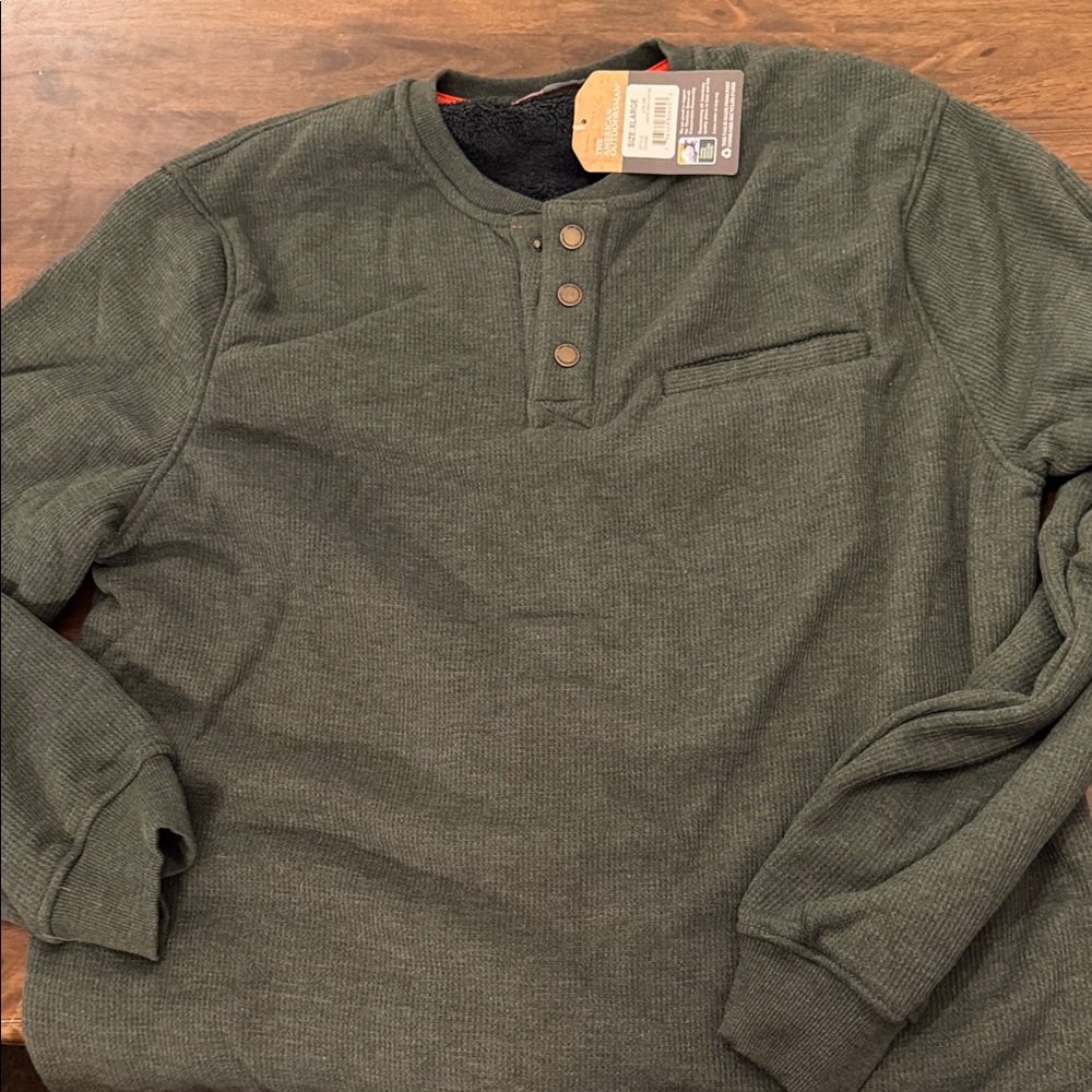 American Outdoorsman green heavy duty shirt